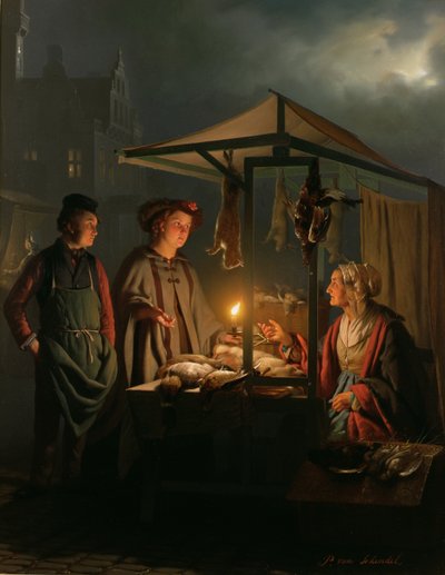 The Game Seller by Petrus van Schendel